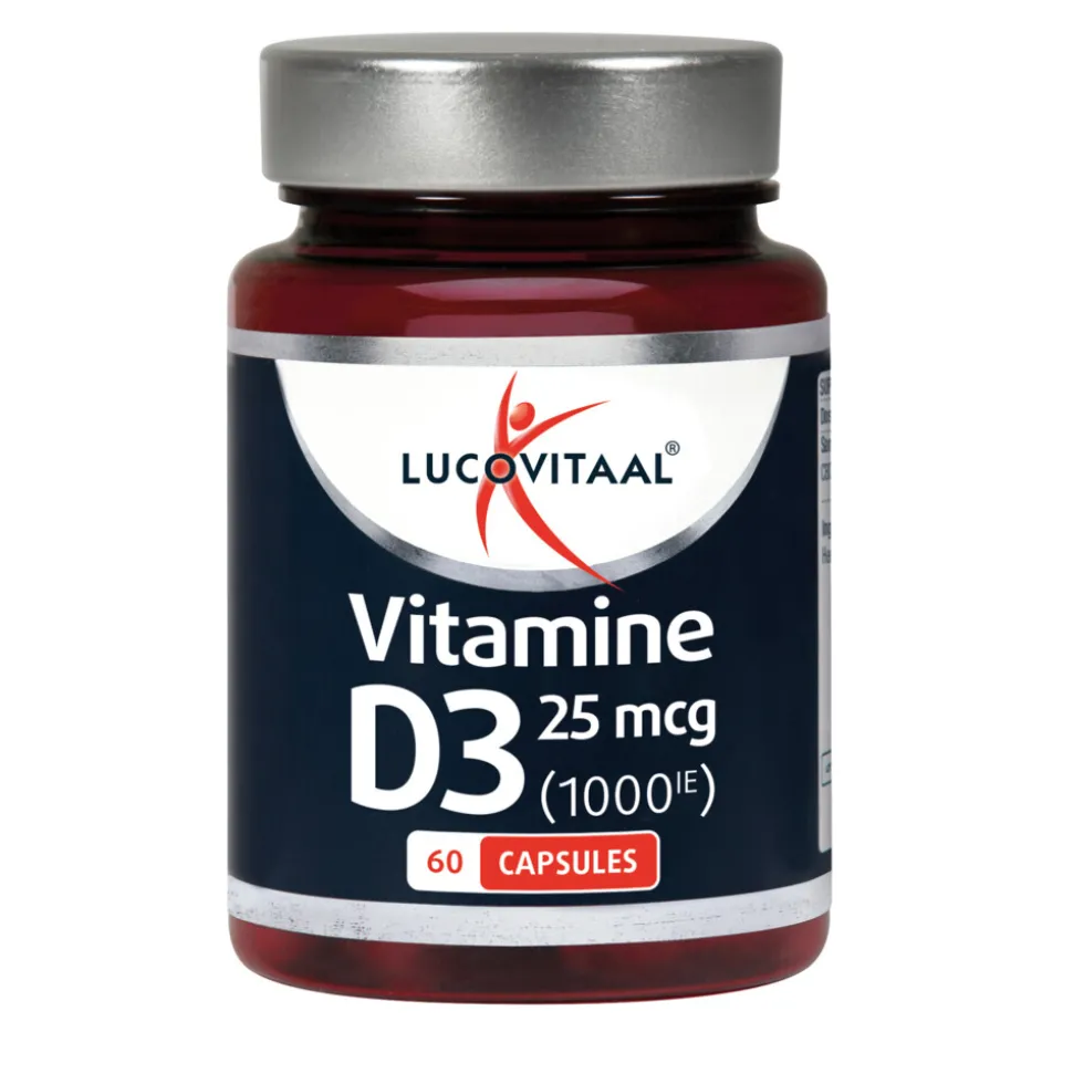 Lucovitaal Vitamine D3 25mcg 60 capsules