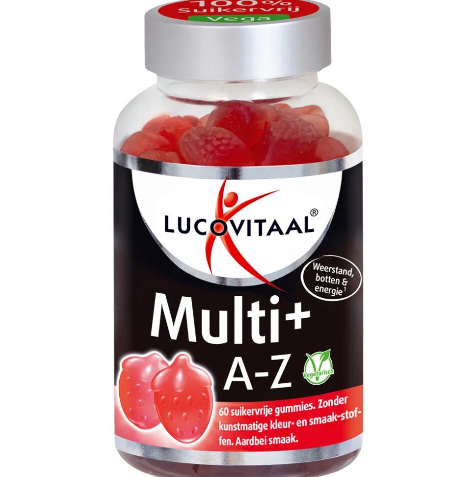 Lucovitaal Vitamine Gummies Multi+ A tot Z 60 Gummies
