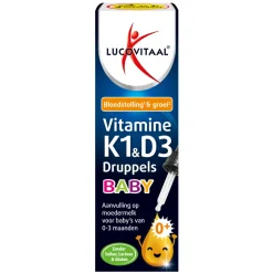 Lucovitaal Vitamine K1 & D3 Druppels Baby 14,5 ml