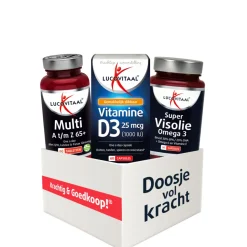 Lucovitaal Voordeelbox Vitaal 65+ 3 stuks