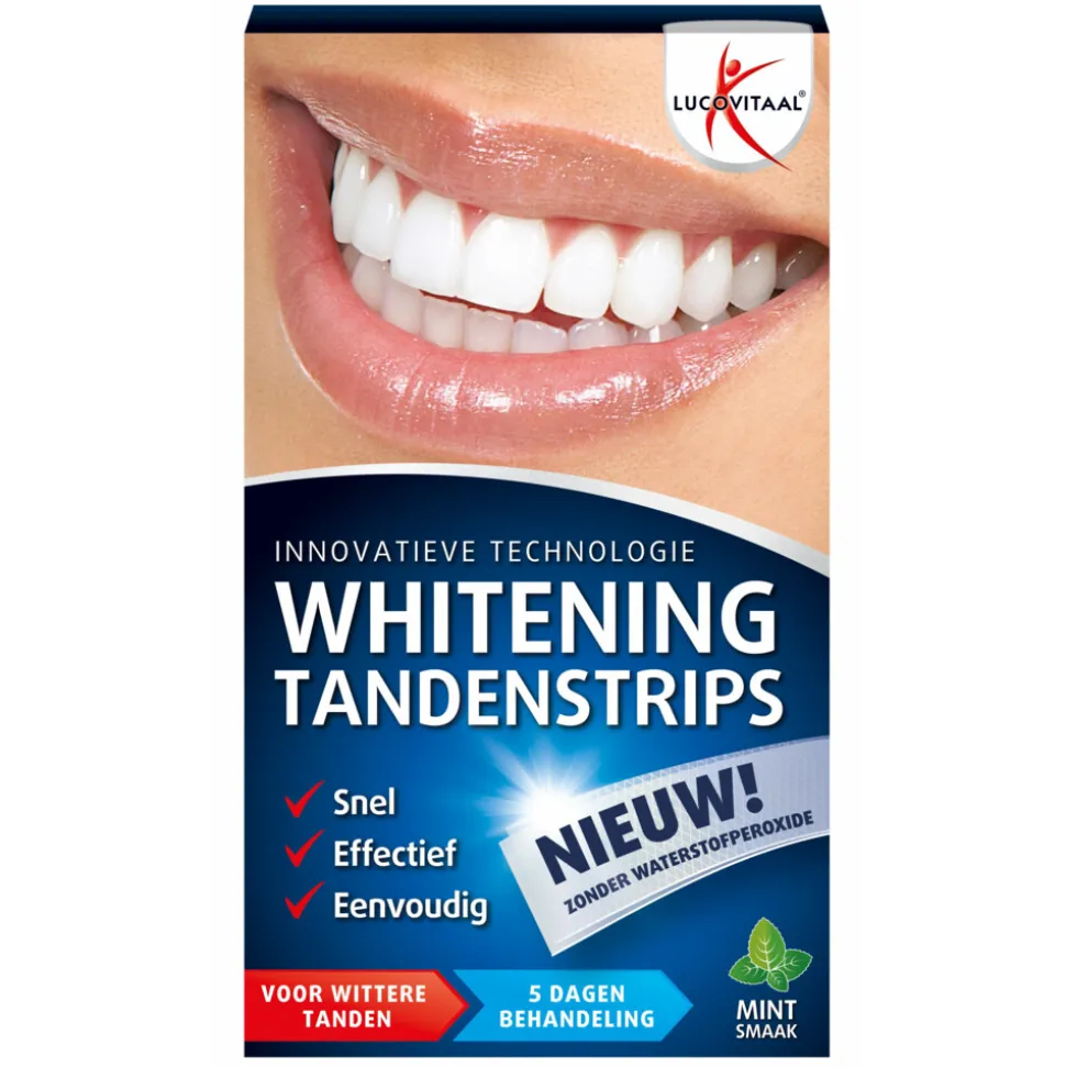 Lucovitaal Whitening Tandenstrips 5 sets