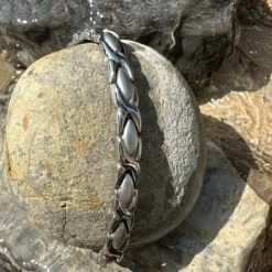 Lucovitaal Yinmagnetic Magneet Armband Zilver