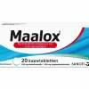 Maalox Bij Brandend Maagzuur 20 kauwtabletten