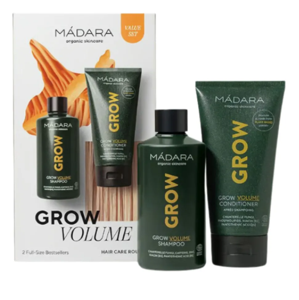 Madara Grow Volume Hair Care Bestsellers Set 4 stuks