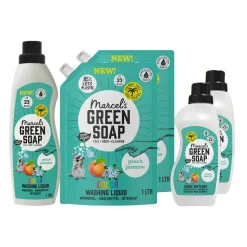 Marcel's Green Soap Perzik & Jasmijn Was Pakket