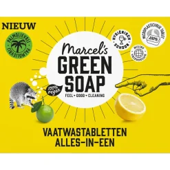 Marcel's Green Soap Vaatwastabletten All-In-One 25 stuks