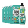 Marcel's Green Soap Wasmiddel Kleur Perzik & Jasmijn 23 Wasbeurten + 4 Navullingen Pakket