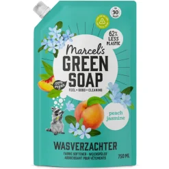Marcel's Green Soap Wasverzachter Peach & Jasmine Navulling 750 ml
