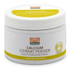 Mattisson Calcium Citraat 125 gr