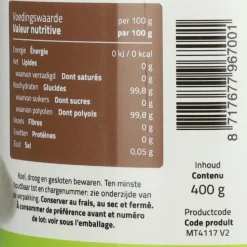 Mattisson Erythritol Bio 400 gr