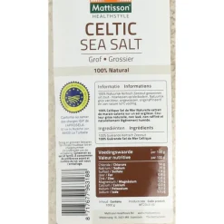 Mattisson Keltisch Zeezout 1 kg