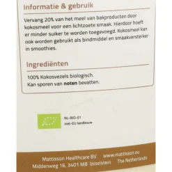 Mattisson Kokosmeel Bio 500 gr