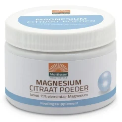 Mattisson Magnesium Citraat Poeder 200 gr