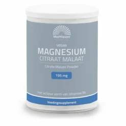 Mattisson Magnesium Citraat Malaat Poeder 125 gr