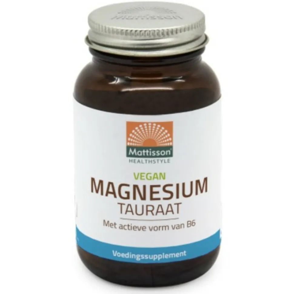 Mattisson Magnesium Tauraat Vegan 120 vegacapsules