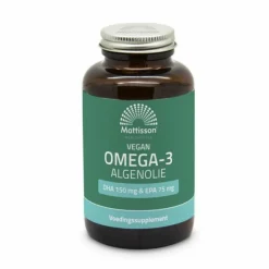 Mattisson Omega 3 Algenolie 180 vegacapsules