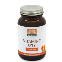 Mattisson Vitamine B12 1000 Mcg 60 tabletten