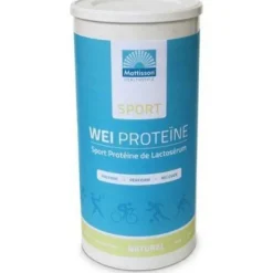 Mattisson Wei Protien Sport Naturel 450 gr