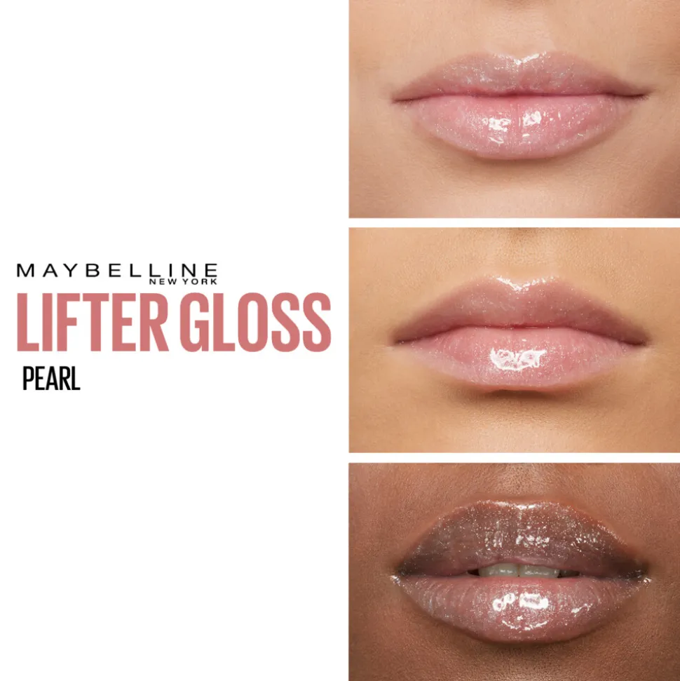 Maybelline Lifter Gloss Lipgloss 1 Pearl Transparant 1 stuk