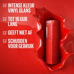 Maybelline SuperStay Vinyl Ink Liquid Lipstick 25 Red-Hot