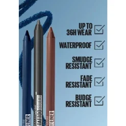 Maybelline Tattoo Liner Gel Waterproof Oogpotlood 970 Polished White 1,3 gr
