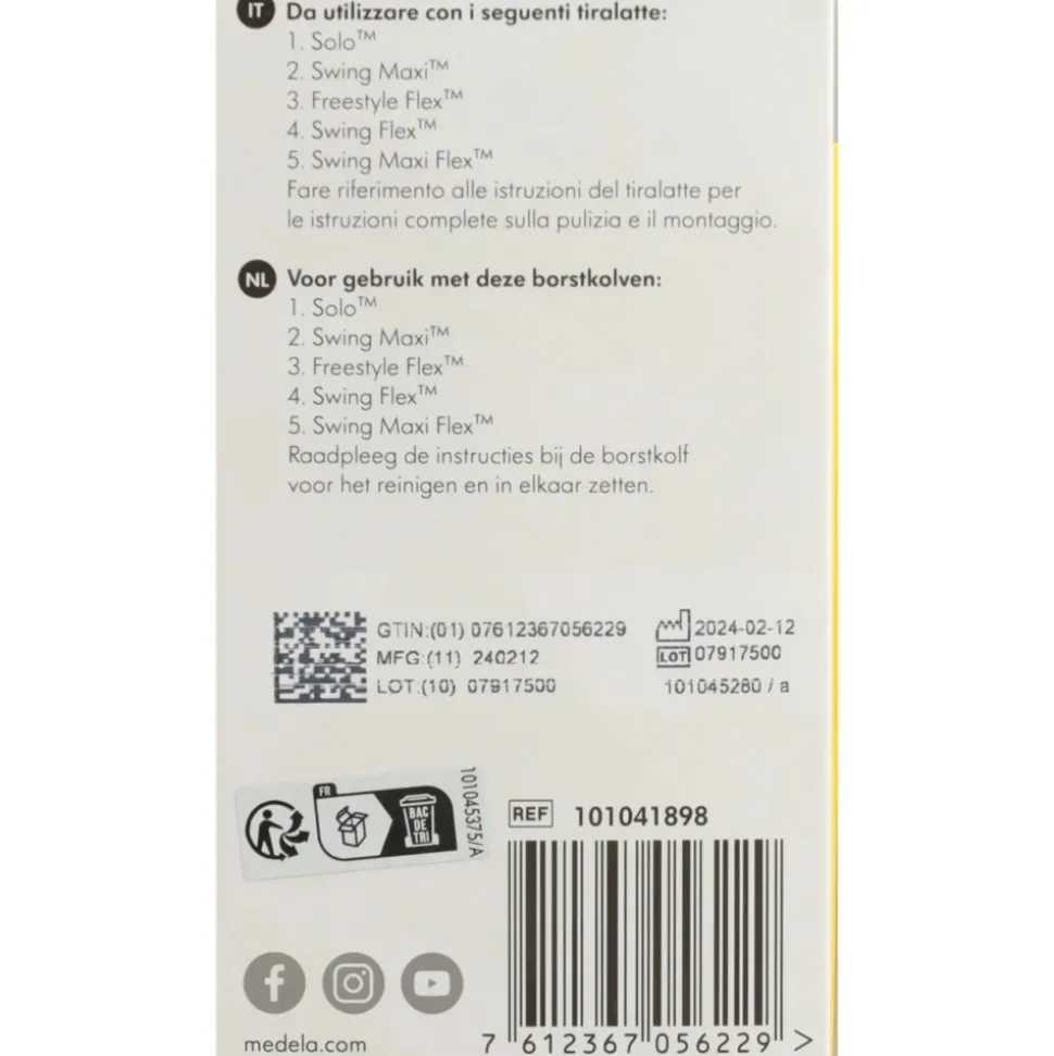 Medela Personal Fit Flex Connector 2 stuks