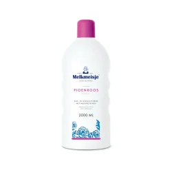 Melkmeisje Bad en Douche Crème Pioenroos 2000 ml