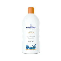 Melkmeisje Bad en Douche Crème Honing 2000 ml
