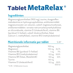 Metagenics MetaRelax 180 tabletten