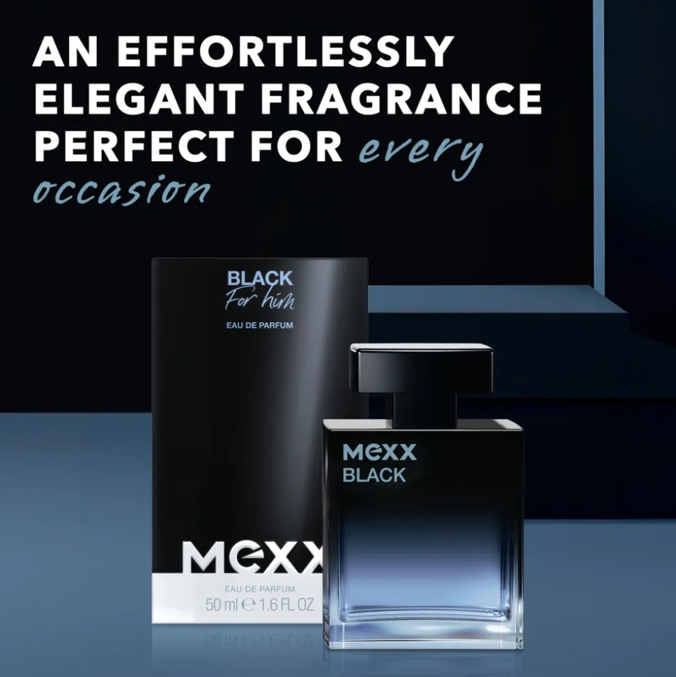 Mexx Black for Men Eau De Parfum 50 ml