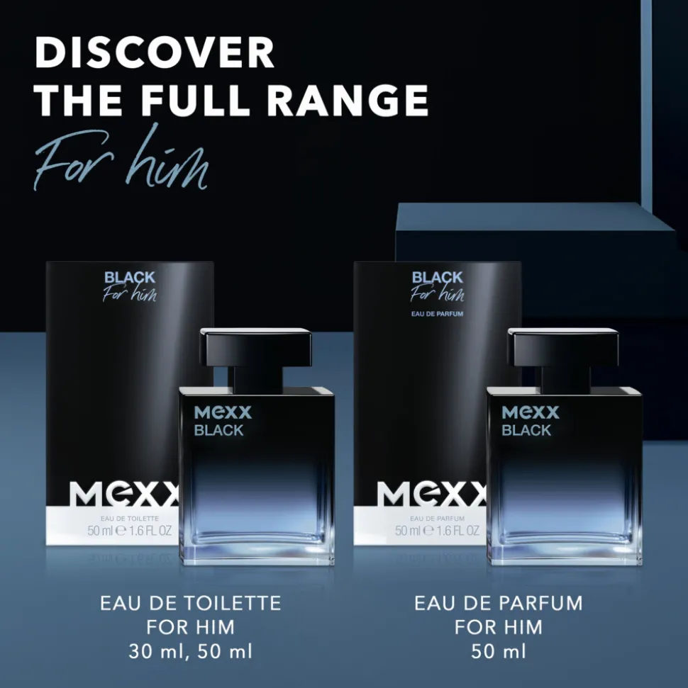 Mexx Black for Men Eau De Parfum 50 ml