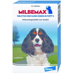 Milbemax Ontworming Tabletten Hond 0,5 - 10 kg 2 tabletten