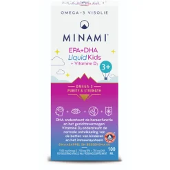 Minami EPA & DHA Liquid Kids + Vitamine D3 100 ml