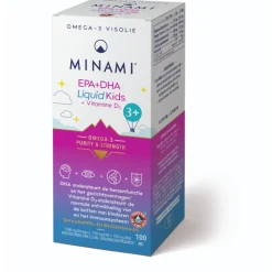 Minami EPA & DHA Liquid Kids + Vitamine D3 100 ml