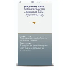 Minami MorEPA Platinum + Vitamine D3 60 softgels