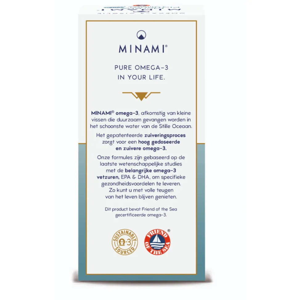 Minami MorEPA Platinum Mini + Vitamine D3 90 softgels