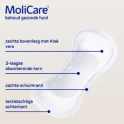Molicare Premium Lady Pad 3 Druppels 504 ml Aborptie 14 stuks
