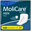 Molicare Premium Men Pad 3 Druppels 406 ml Absorptie 14 stuks