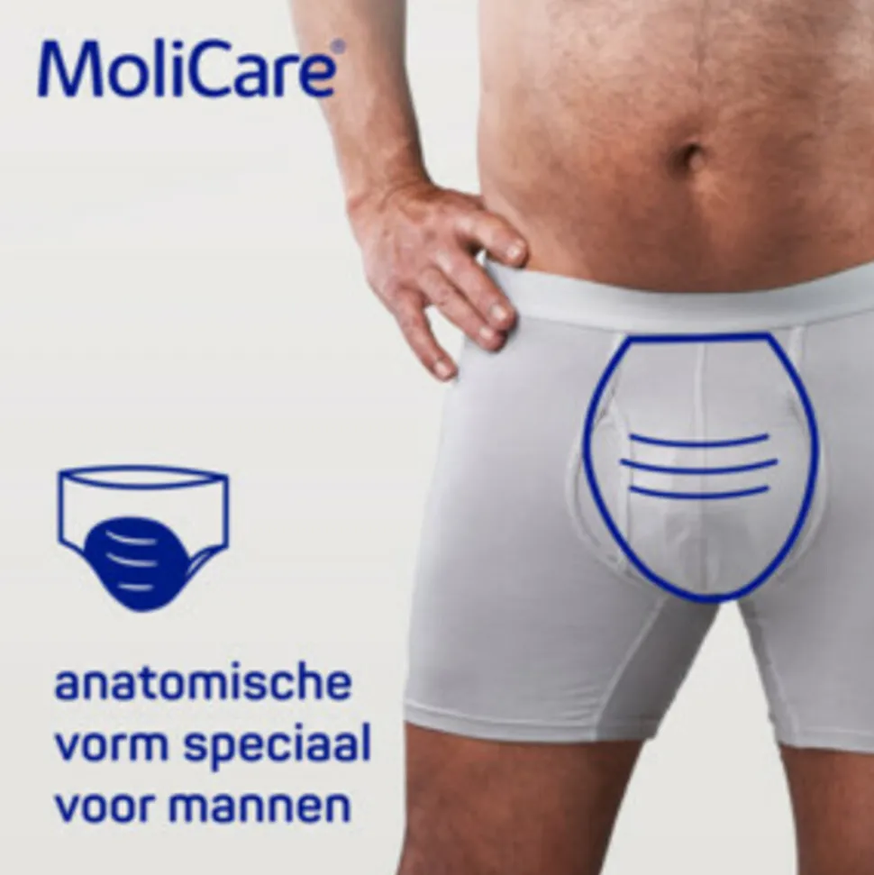 Molicare Premium Men Pad 4 Druppels 546 ml Absorptie 14 stuks