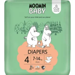 Moomin Ecologische Luiers Maat 4 Maxi 42 stuks