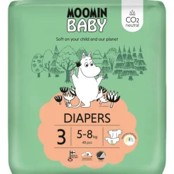 Moomin Ecologische Luiers Maat 3 Midi 48 stuks