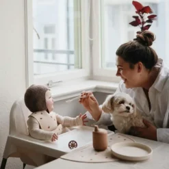 Mushie Antislip Bord Ivory