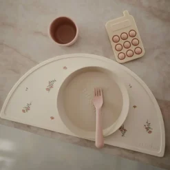 Mushie Borden Set Vanilla 2 stuks