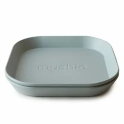 Mushie Borden Set Vierkant Sage 2 stuks