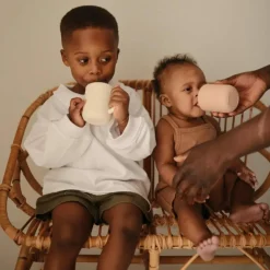 Mushie Drinkbeker met Rietje Shifting Sand