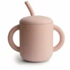 Mushie Drinkbeker met Rietje Blush