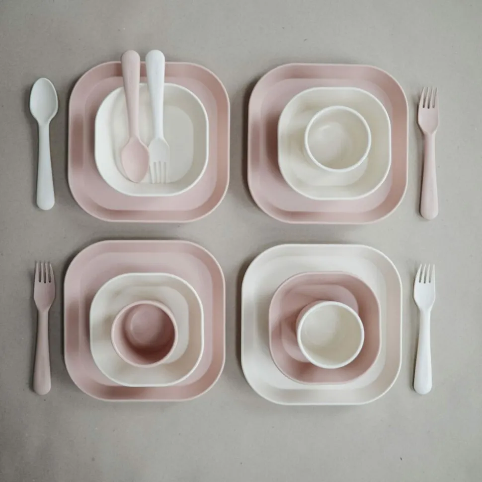 Mushie Drinkbeker Set Ivory 2 stuks