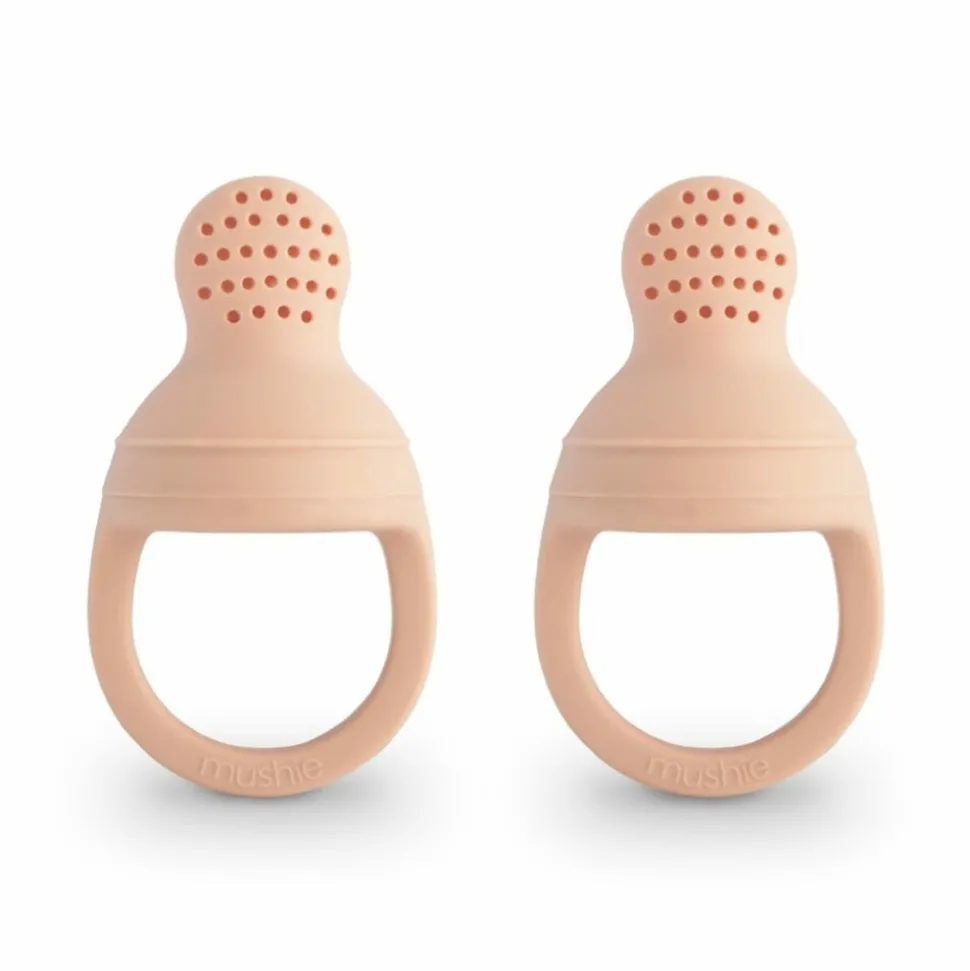 Mushie Fresh Food Feeder Blush