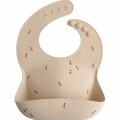 Mushie Slab met Opvangbakje Bee