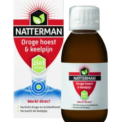 Natterman Droge Hoest en Keelpijn 150 ml